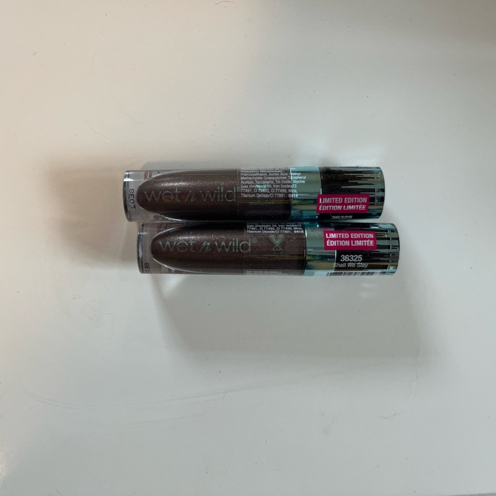 2 New Wet N Wild Megalast Liquid Catsuit Metallic Lipstick Shall We Slay